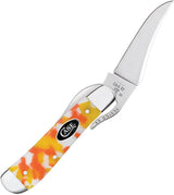 Case Russlock Candy Corn Kirinite Folding Knife One Hand Opening For Collectors And Enthusiasts by Case Cutlery
