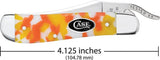 Case Russlock Candy Corn Kirinite Folding Knife One Hand Opening For Collectors And Enthusiasts by Case Cutlery