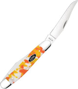 Case Cutlery Muskrat Knife Candy Corn Kirinite 53756 Dual Clip Blades Collectors Edition by Case Cutlery