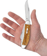 Case Cutlery Sowbelly Knife Antique Bone Handle Stainless 3 Blades Pocket Knife 3.88 Inch Closed For Collectors by Case Cutlery