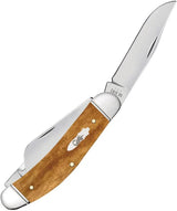 Case Cutlery Sowbelly Knife Antique Bone Handle Stainless 3 Blades Pocket Knife 3.88 Inch Closed For Collectors by Case Cutlery
