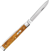 Case Cutlery Baby Doc Pocket Knife Antique Bone Handle 2.88 Inch Closed with Mirror Stainless Blades for Collectors by Case Cutlery