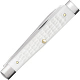 Case Baby Doc Knife Elite Jigged White Handle 2.88 Inch EDC by Case Cutlery