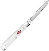 Case Baby Doc Knife Elite Jigged White Handle 2.88 Inch EDC by Case Cutlery