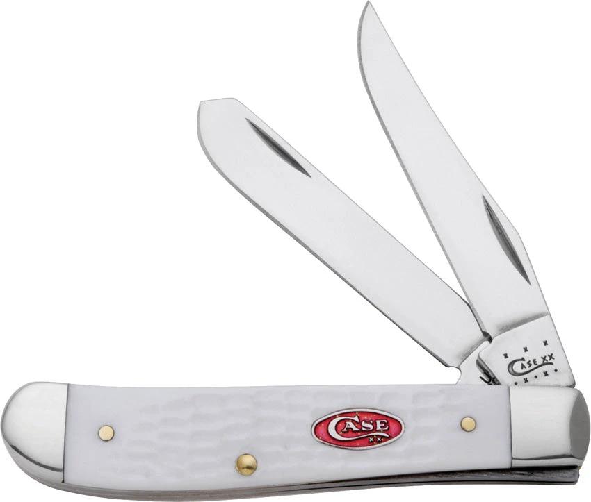 Case Cutlery Mini Trapper White 60186 by Case Cutlery