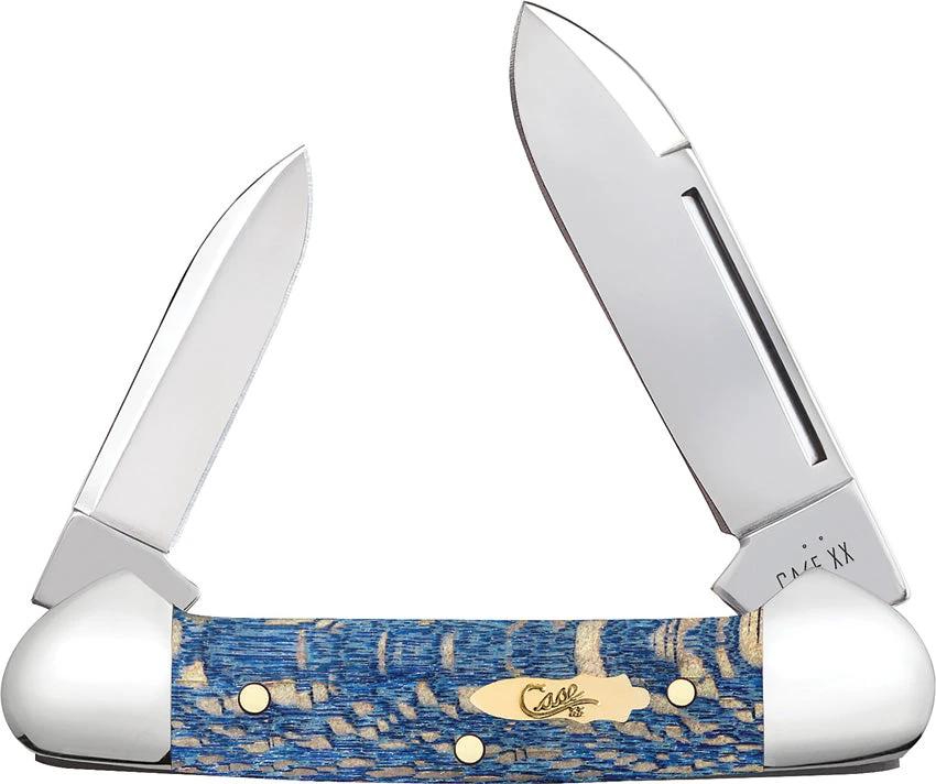 Case Cutlery Baby Butterbean Blue Sycamore 63733 by Case Cutlery