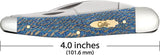 Case Cutlery Seahorse Whittler Sycamore 63735 4 Inch Stainless Wharncliffe Pen Coping Blades Blue Handle For Collectors by Case Cutlery