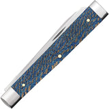 Case Cutlery Baby Doc Knife Blue Sycamore Handle 2.88 Inch Closed Spear And Spatula Blades For Collectors by Case Cutlery
