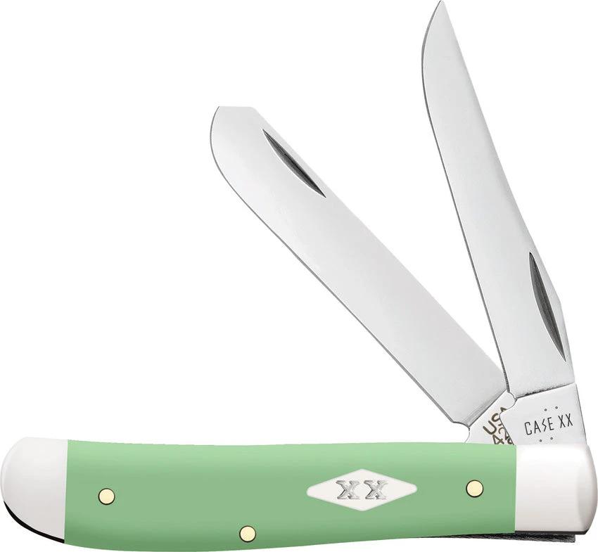 Case Cutlery Mini Trapper Mint Green 63831 by Case Cutlery
