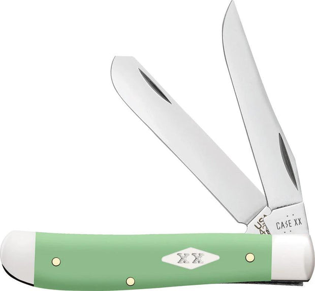 Case Cutlery Mini Trapper Mint Green 63831 by Case Cutlery