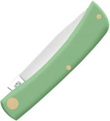 Case Cutlery Sod Buster Jr Mint Green Knife 3.63 Inch Closed Stainless Skinner Blade For Outdoor Enthusiasts by Case Cutlery