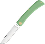 Case Cutlery Sod Buster Jr Mint Green Knife 3.63 Inch Closed Stainless Skinner Blade For Outdoor Enthusiasts by Case Cutlery