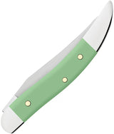 Case Cutlery Small Toothpick Mint Green Premium Pocket Knife 3In Mirror Finish Stainless Clip Blade For Collectors by Case Cutlery