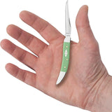 Case Cutlery Small Toothpick Mint Green Premium Pocket Knife 3In Mirror Finish Stainless Clip Blade For Collectors by Case Cutlery