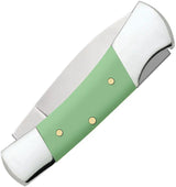 Case Cutlery Lockback Knife Mint Green Handle 3 Inch Closed Mirror Blade For Collectors And EDC by Case Cutlery