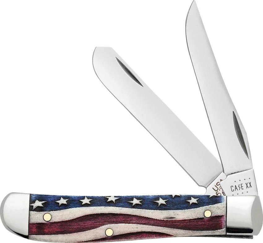 Case Cutlery Mini Trapper Patriotic 64135 by Case Cutlery