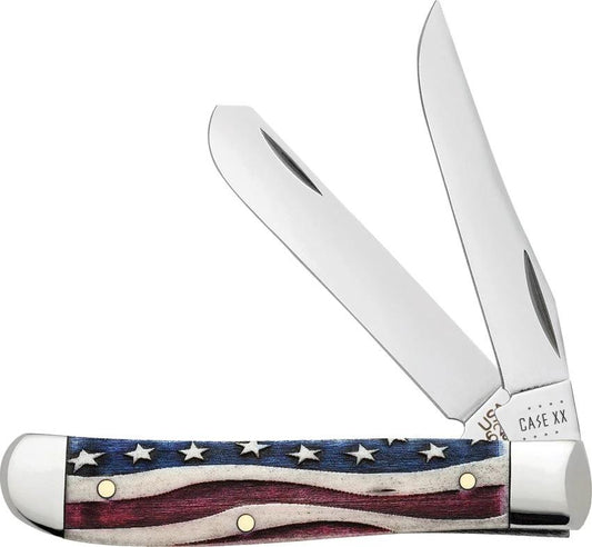 Case Cutlery Mini Trapper Patriotic 64135 by Case Cutlery