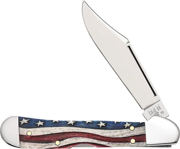 Case Cutlery Mini Copperlock Star Spangled 64141 by Case Cutlery