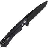 Case Kinzua Framelock Knife S35VN Premium Blade Black Aluminum Handle Skull Artwork EDC For Collectors by Case Cutlery