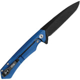 Case Kinzua Framelock Folding Knife With S35VN Blade Blue Anodized Aluminum Handle EDC by Case Cutlery