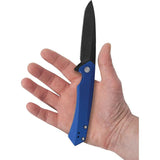 Case Kinzua Framelock Folding Knife With S35VN Blade Blue Anodized Aluminum Handle EDC by Case Cutlery