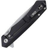 Case Cutlery Kinzua Framelock Folding Knife S35VN Tanto 3.75in Blade Black Aluminum Handle EDC by Case Cutlery