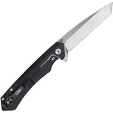 Case Cutlery Kinzua Framelock Folding Knife S35VN Tanto 3.75in Blade Black Aluminum Handle EDC by Case Cutlery