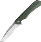 Case Cutlery Kinzua Framelock Knife With S35VN Tanto Blade OD Green Aluminum Handle EDC Ready by Case Cutlery