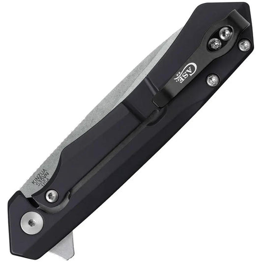 Case Kinzua Framelock Black EDC Knife With S35VN Blade 3.75 Inch Spear Point Durable by Case Cutlery