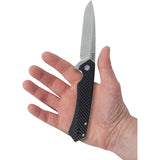 Case Kinzua Framelock Black EDC Knife With S35VN Blade 3.75 Inch Spear Point Durable by Case Cutlery