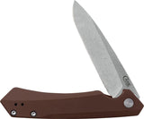 Case Cutlery Kinzua Framelock Brown 64692 by Case Cutlery