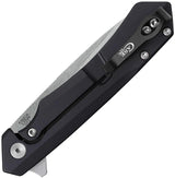 Case Cutlery Kinzua Framelock Knife 3.75in S35VN Blade Black White Carbon Fiber Handle For EDC Enthusiasts by Case Cutlery