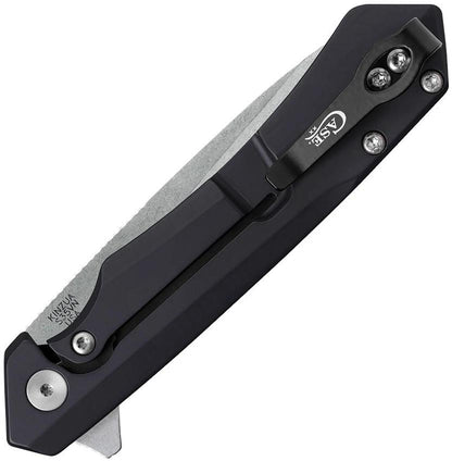 Case Cutlery Kinzua Framelock Knife 3.75in S35VN Blade Black White Carbon Fiber Handle For EDC Enthusiasts by Case Cutlery