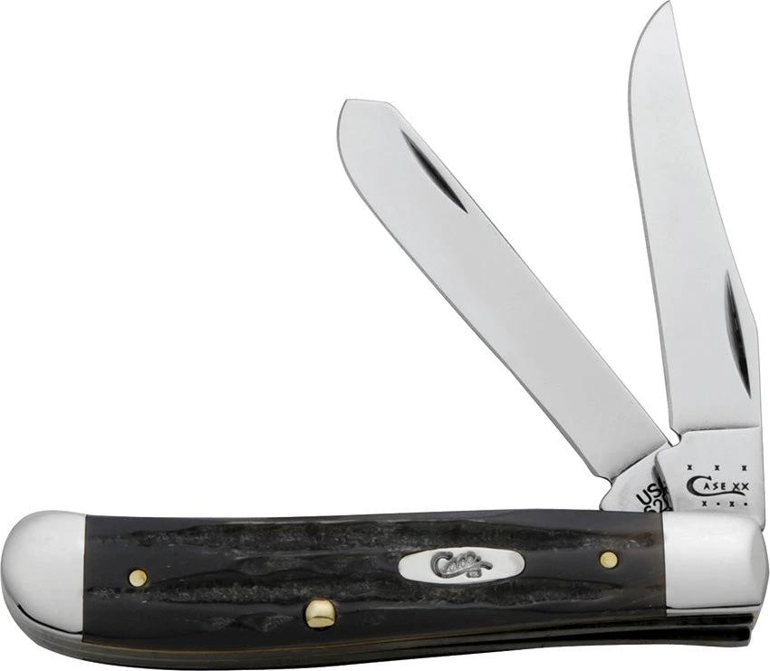 Case Cutlery Mini Trapper Buffalo Horn 65016 by Case Cutlery