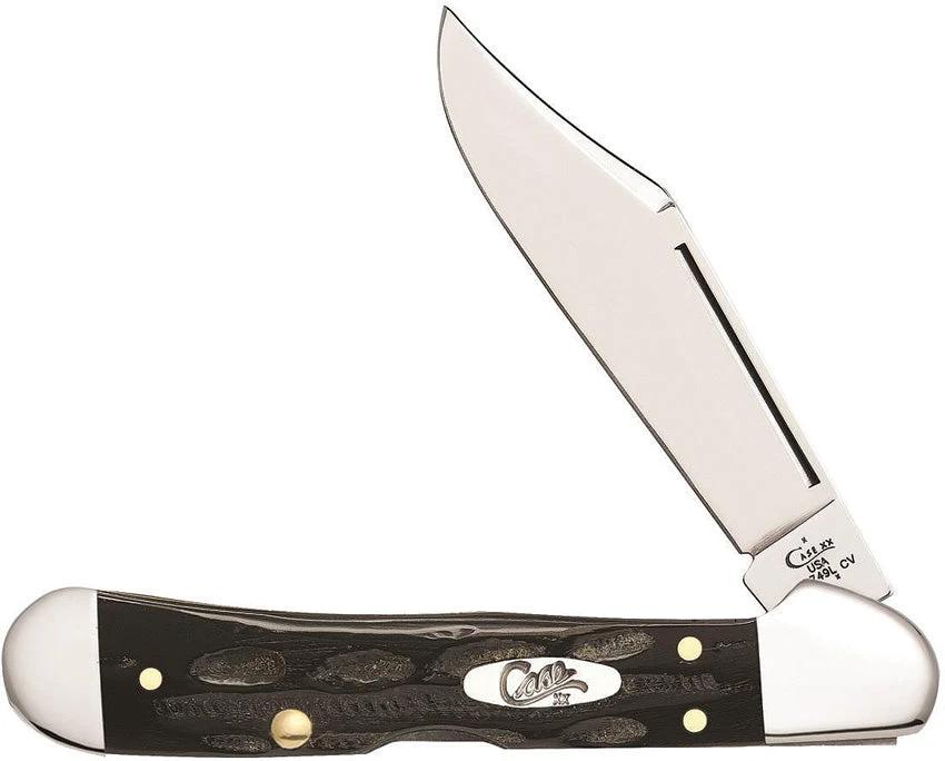 Case Cutlery Mini Copperlock Buffalo Horn 65022 by Case Cutlery
