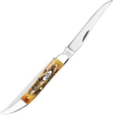 Case Cutlery Fishing Knife 6.5 Bonestag Handle For Anglers With Long Clip And Scaler Hook Disgorger by Case Cutlery