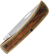 Case Cutlery Sod Buster Jr Knife Crossroads S35VN Skinner 3.63 Inch Stonewashed Wood Handle For Outdoor Enthusiasts by Case Cutlery