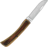 Case Cutlery Sod Buster Jr Knife Crossroads S35VN Skinner 3.63 Inch Stonewashed Wood Handle For Outdoor Enthusiasts by Case Cutlery