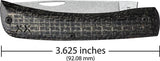 Case Cutlery Sod Buster Jr Folding Knife S35VN Skinner Black Micarta Handle Ideal Everyday Carry by Case Cutlery