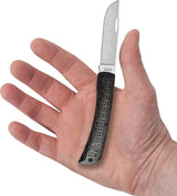 Case Cutlery Sod Buster Jr Folding Knife S35VN Skinner Black Micarta Handle Ideal Everyday Carry by Case Cutlery