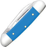 Case Butterbean Light Blue Synthetic Pocket Knife 2.75 Inch Closed Featuring Spear And Pen Blades For Collectors by Case Cutlery