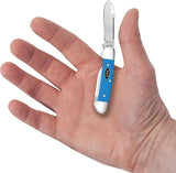 Case Butterbean Light Blue Synthetic Pocket Knife 2.75 Inch Closed Featuring Spear And Pen Blades For Collectors by Case Cutlery