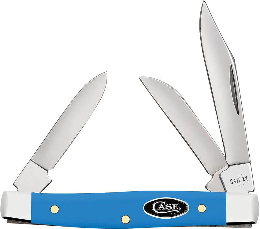 Case Cutlery Sm Stockman Light Blue Syn 68904 by Case Cutlery