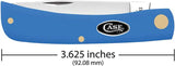 Case Cutlery Sod Buster Jr Knife Light Blue Synthetic Handle Skinner Blade For Collectors And Outdoor Enthusiasts by Case Cutlery