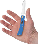 Case Cutlery Sod Buster Jr Knife Light Blue Synthetic Handle Skinner Blade For Collectors And Outdoor Enthusiasts by Case Cutlery