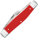 Case Cutlery Stockman Knife American Workman 4375 CS Large Red Handle Stonewashed Carbon Steel Blades Collectors by Case Cutlery