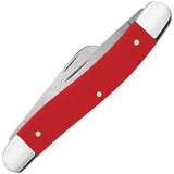 Case Cutlery American Workman Stockman 73931 EDC Knife With Red Synthetic Handle Three Blades Sheepsfoot Spey by Case Cutlery