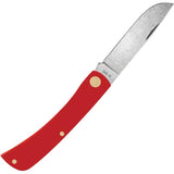 Case Sod Buster Jr Skinner Knife Red Synthetic Handle 3.63 Inch Closed Carbon Steel Outdoor Tool by Case Cutlery