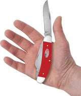 Case Cutlery Sowbelly American Workman 73934 Pocket Knife With Three Blades Clip Sheepsfoot Spey For Collectors by Case Cutlery