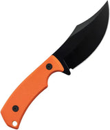 Case Cutlery CT3 Skinner Knife Chris Taylor 8In Full Tang Rugged Orange G10 Handle For Hunters by Case Cutlery